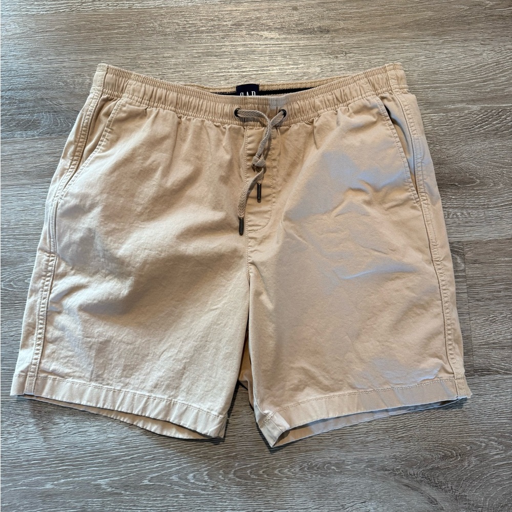 GAP Men's Drawstring Khaki Shortd